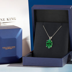Pendant in 14K White Gold