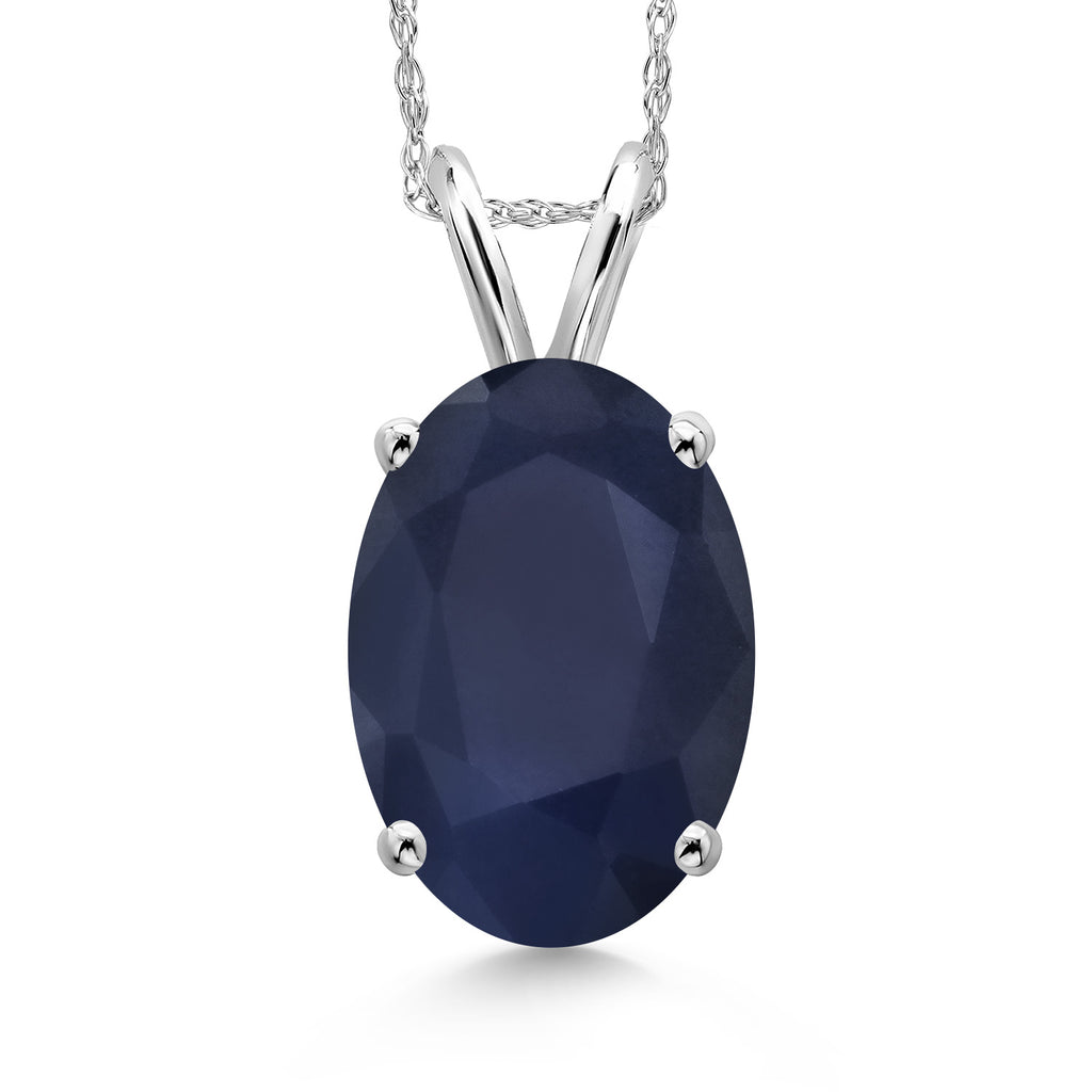 Pendant in 14K White Gold