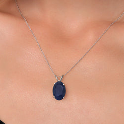 Pendant in 14K White Gold