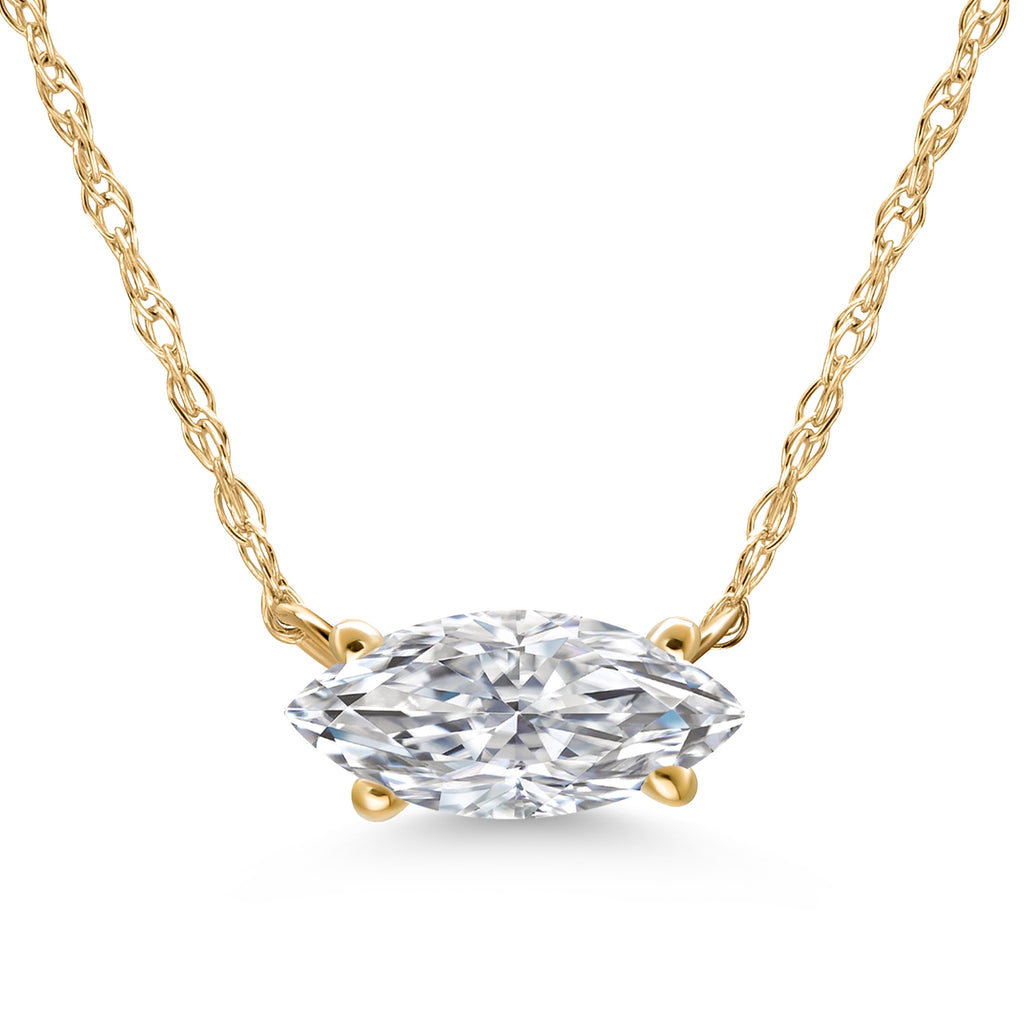 1 Cttw-IGI_Necklace in 10K Yellow Gold