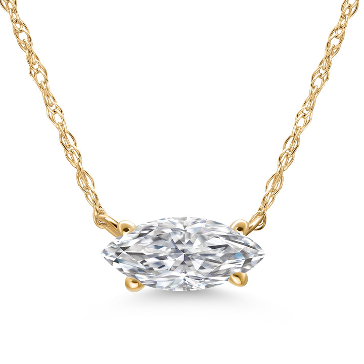 1 Cttw-IGI_Necklace in 10K Yellow Gold