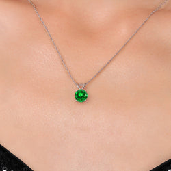 Pendant in 14K White Gold