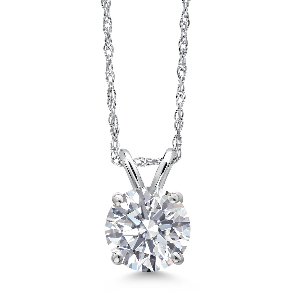 Pendant in 14K White Gold