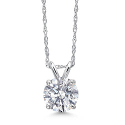 Pendant in 14K White Gold
