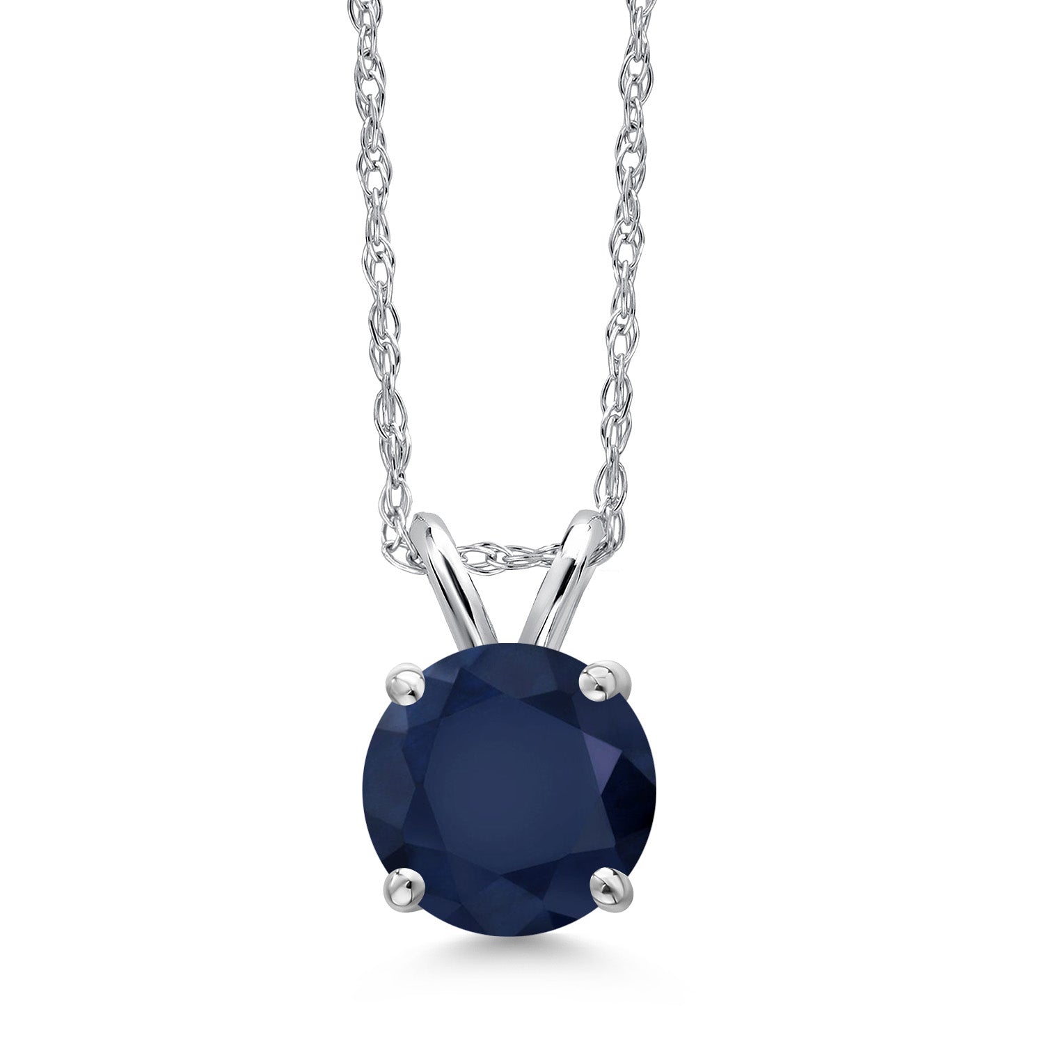 Pendant in 14K White Gold