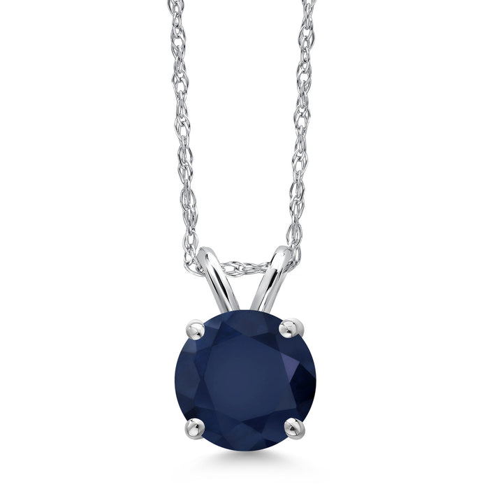 Pendant in 14K White Gold