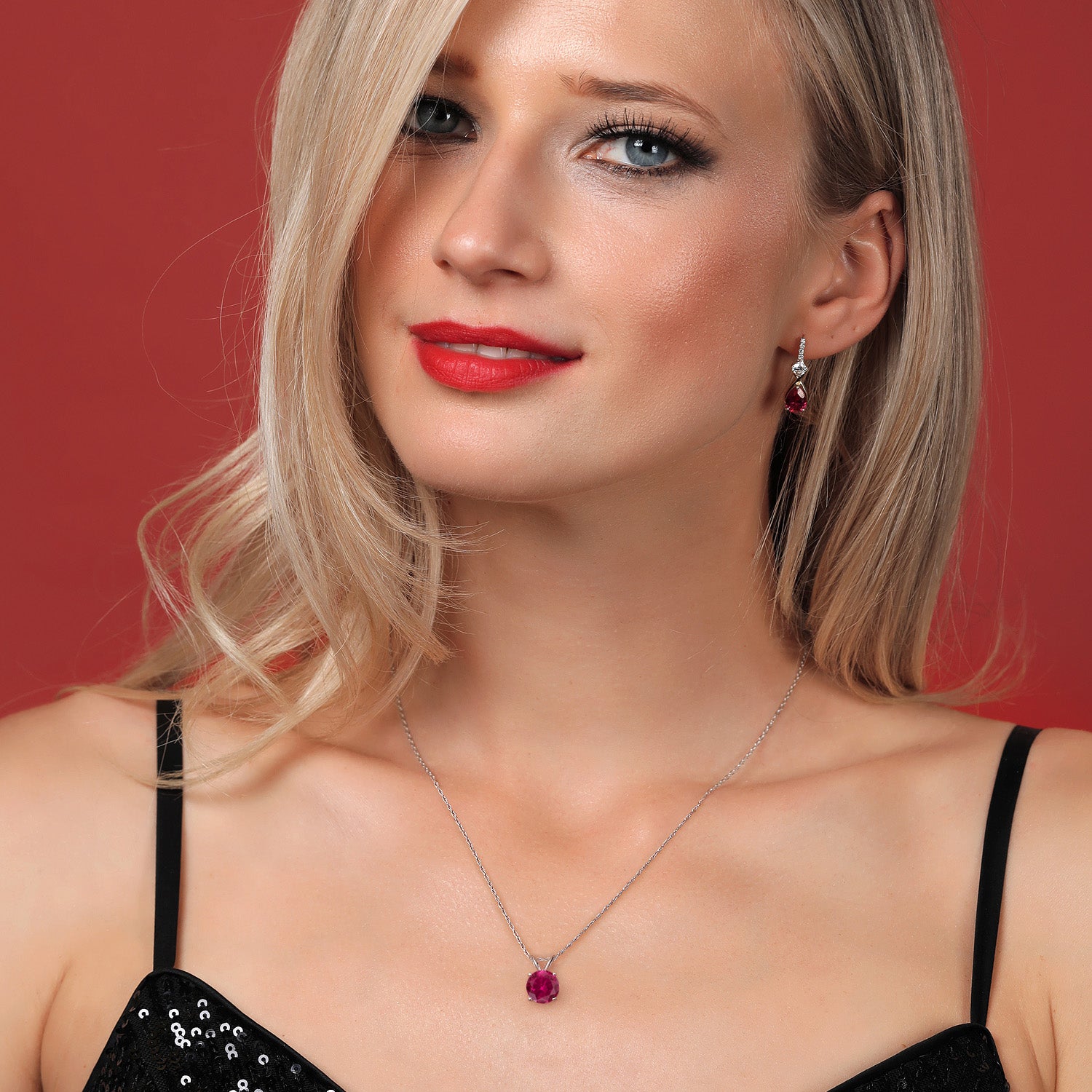 Pendant in 14K White Gold