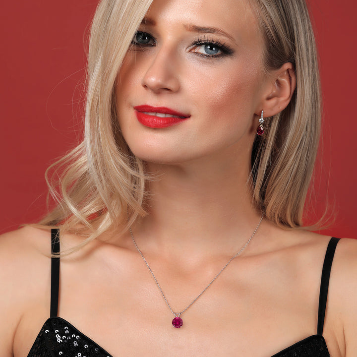 Pendant in 14K White Gold