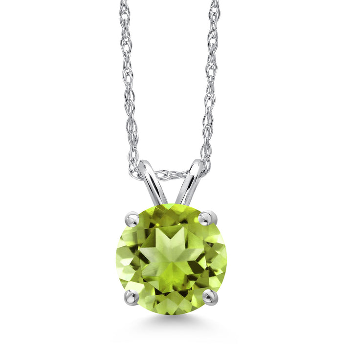 Pendant in 14K White Gold