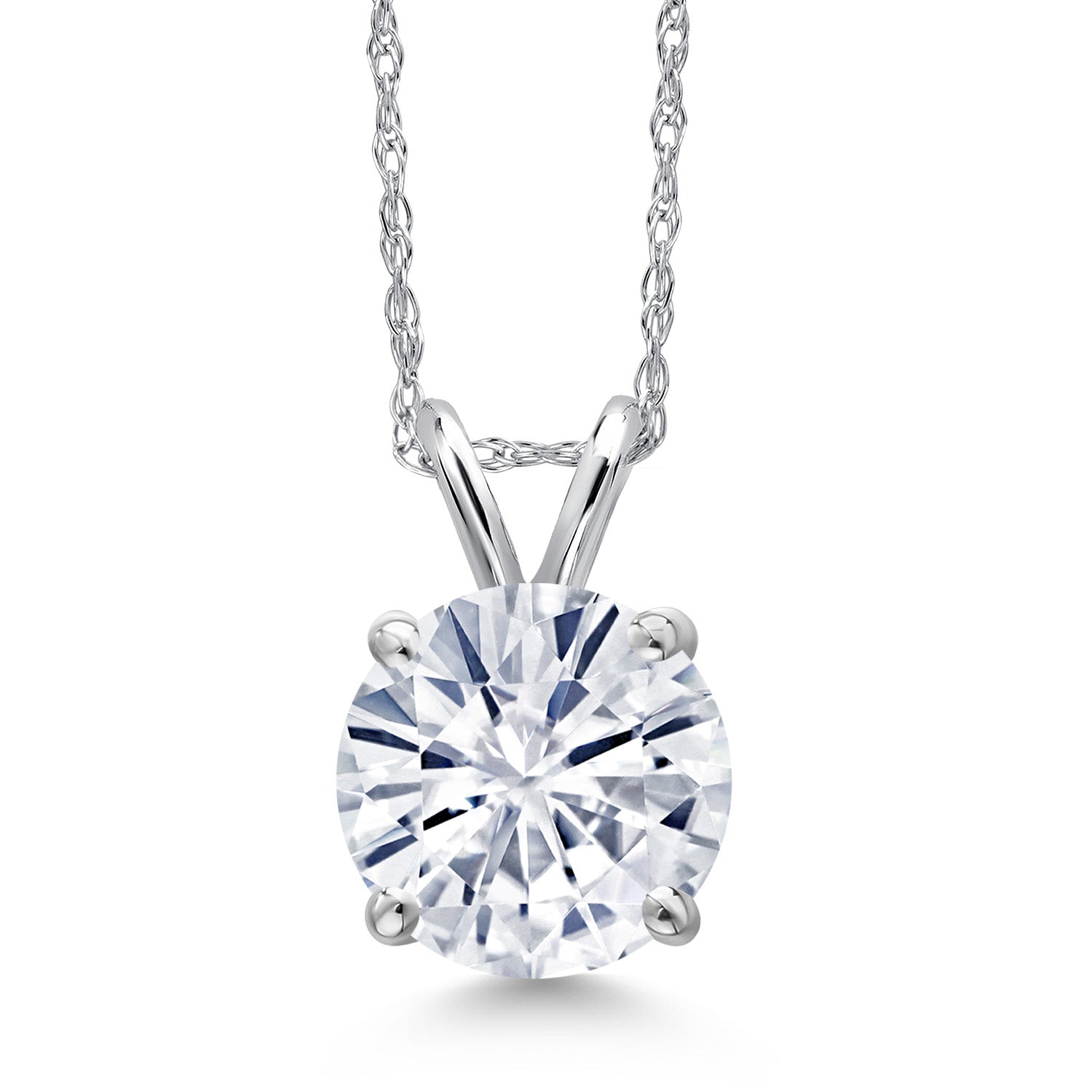 Pendant in 14K White Gold