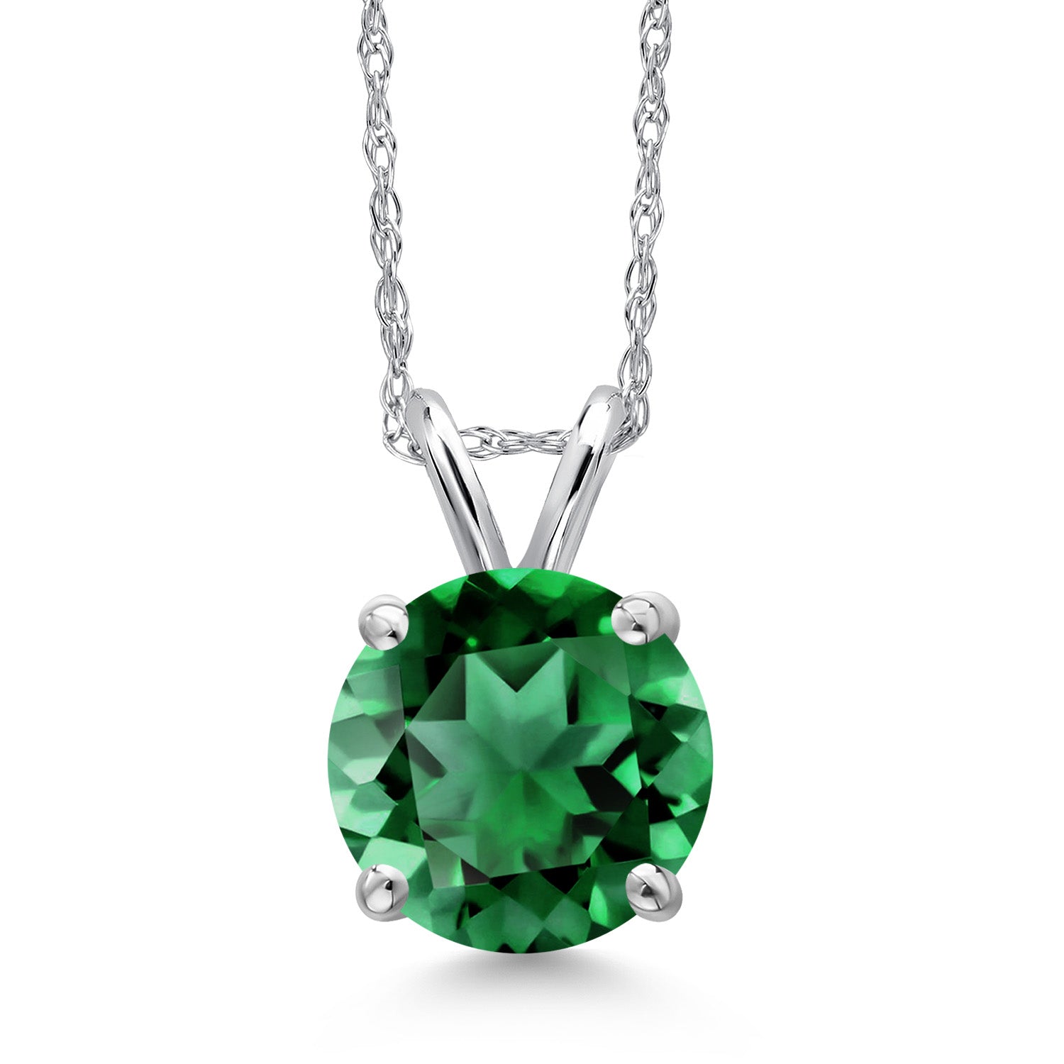 Pendant in 14K White Gold