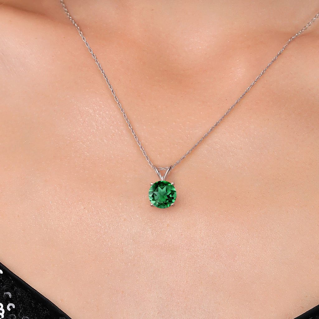 Pendant in 14K White Gold