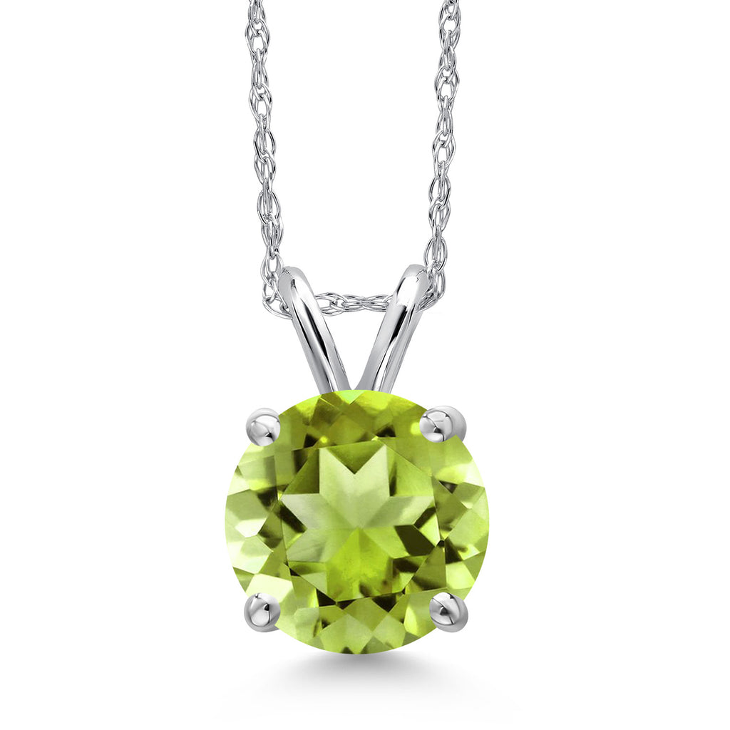 Pendant in 14K White Gold