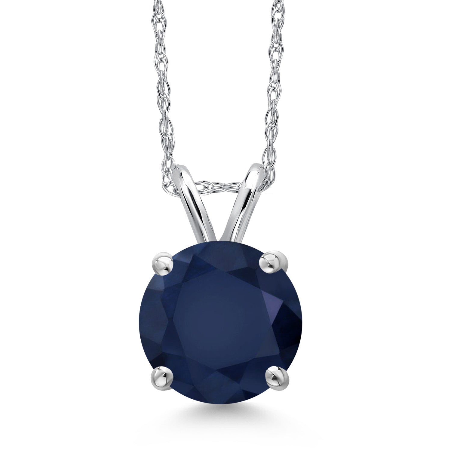 Pendant in 14K White Gold