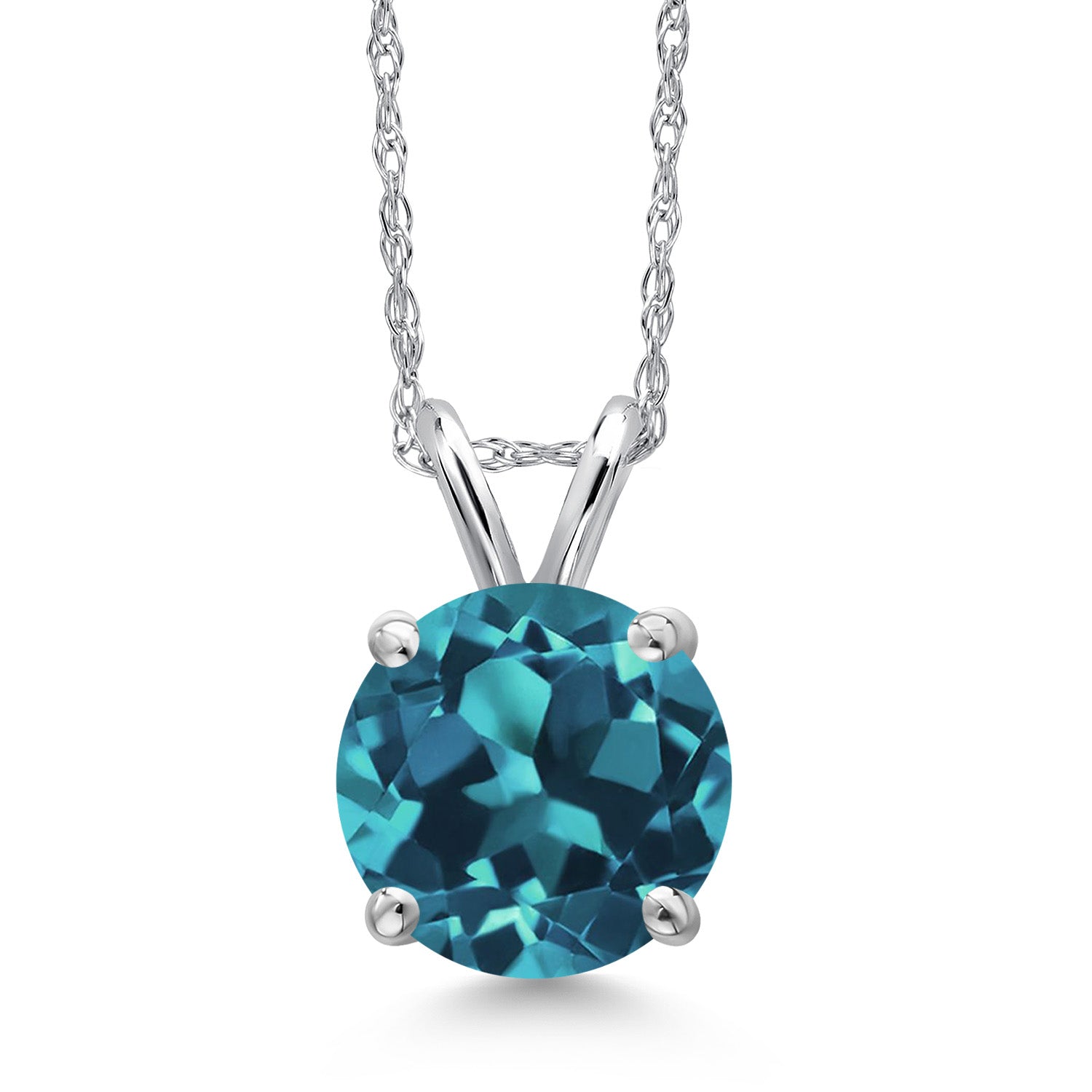 Pendant in 14K White Gold