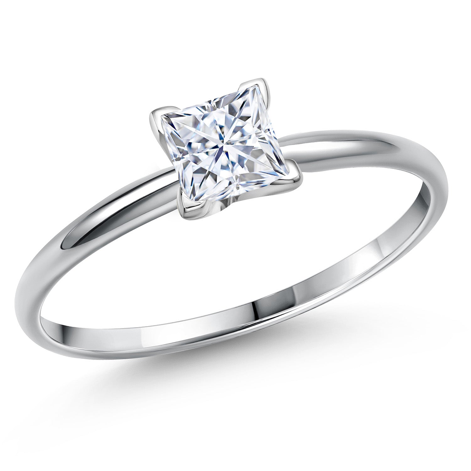 8_Ring in 14K White Gold