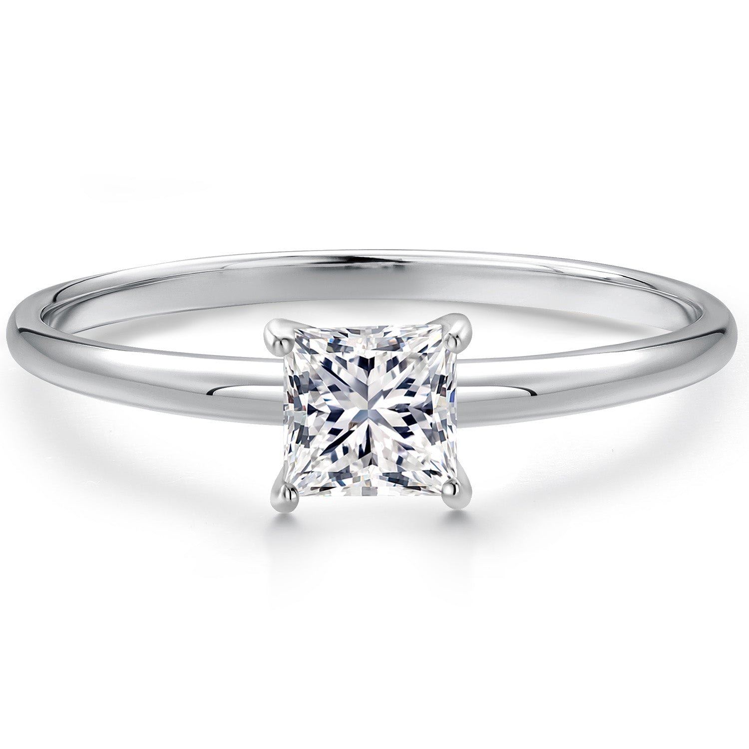 Ring in 14K White Gold