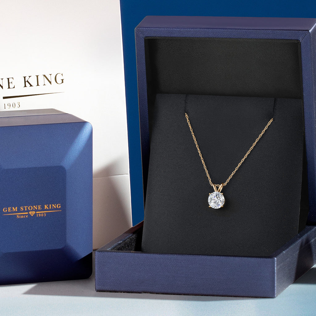 Lab Grown Diamond_Pendant in 14K Yellow Gold