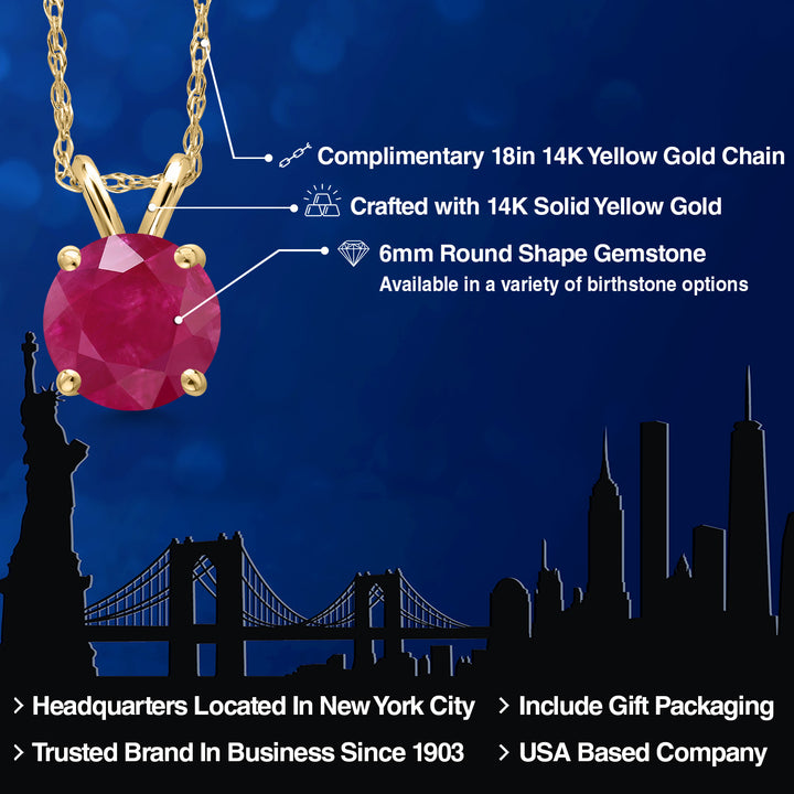 Pendant in 14K Yellow Gold