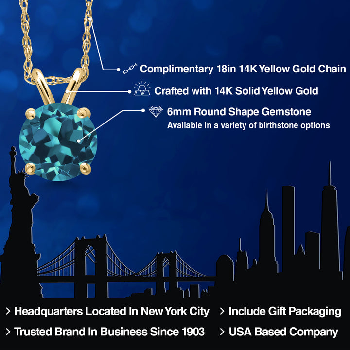 Pendant in 14K Yellow Gold