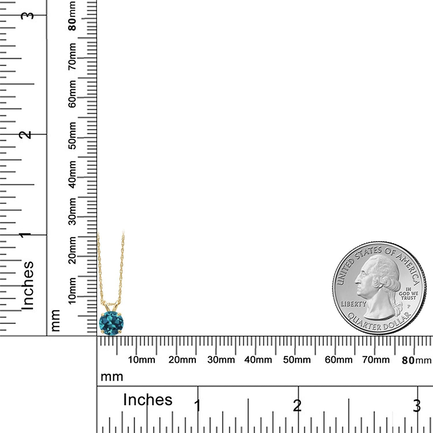 Pendant in 14K Yellow Gold