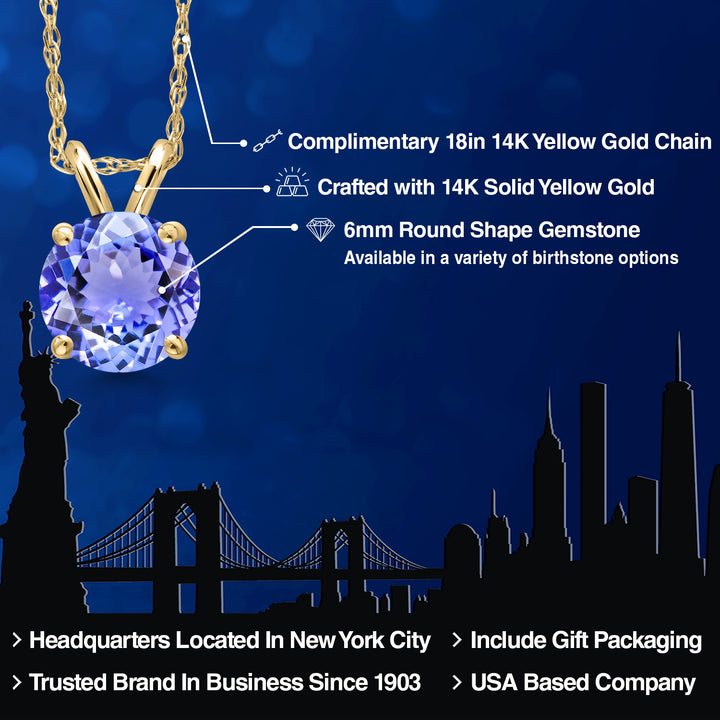 Pendant in 14K Yellow Gold