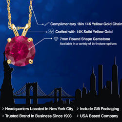 Pendant in 14K Yellow Gold