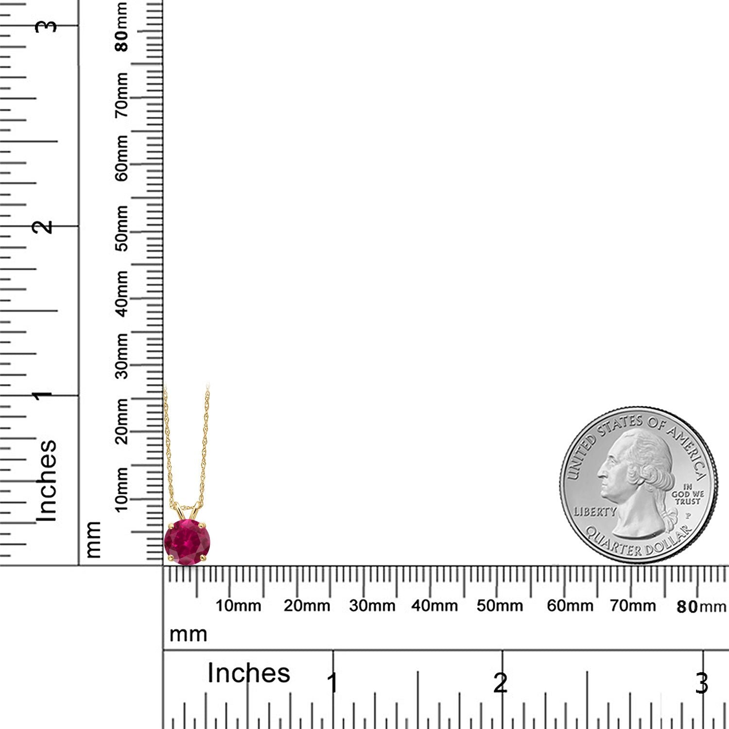 Pendant in 14K Yellow Gold