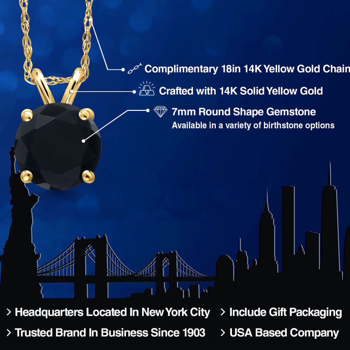 Pendant in 14K Yellow Gold