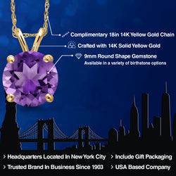 Pendant in 14K Yellow Gold