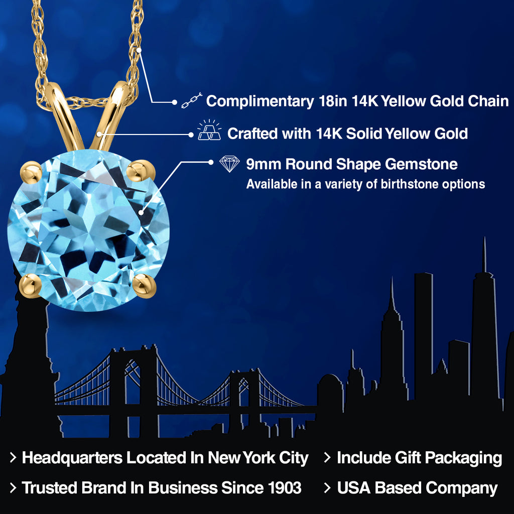 Pendant in 14K Yellow Gold
