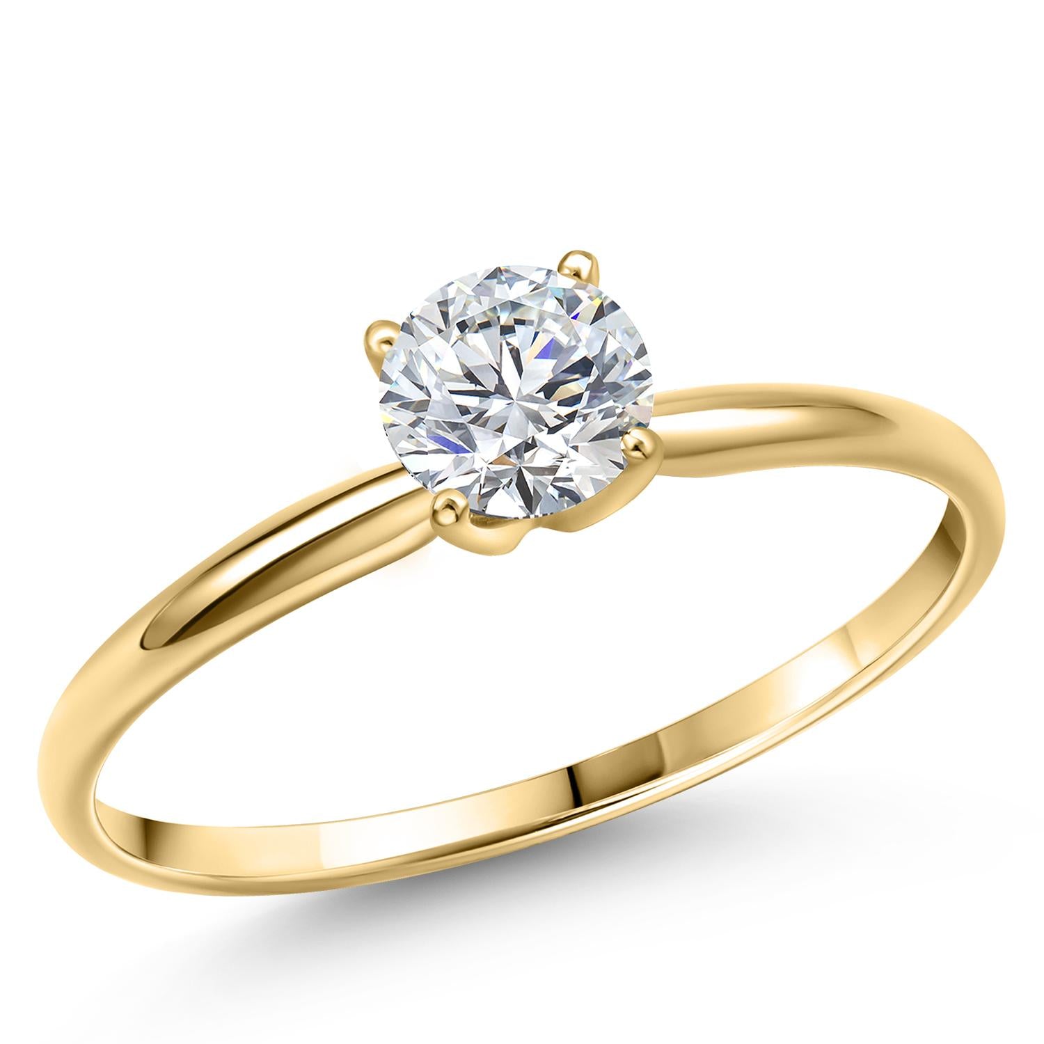 0.75_8_Ring in 14K Yellow Gold