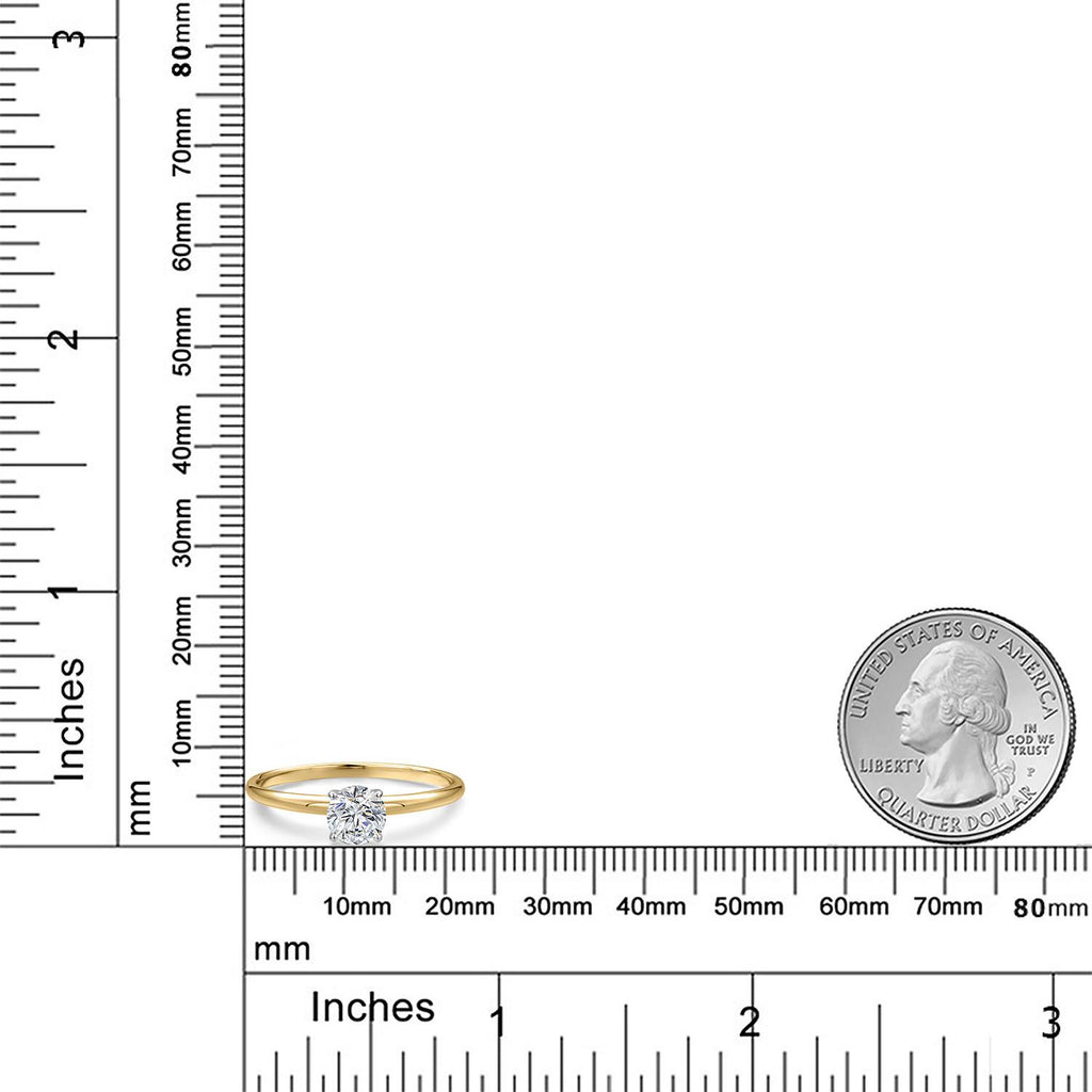 Ring in 14K Two Tone Gold