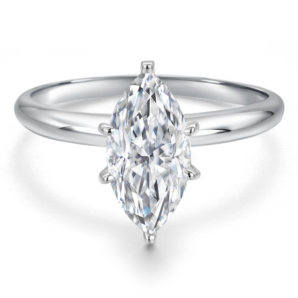 Ring in 14K White Gold