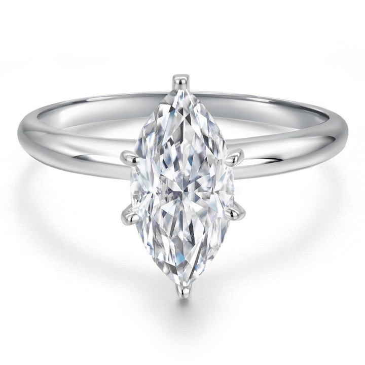 Ring in 14K White Gold