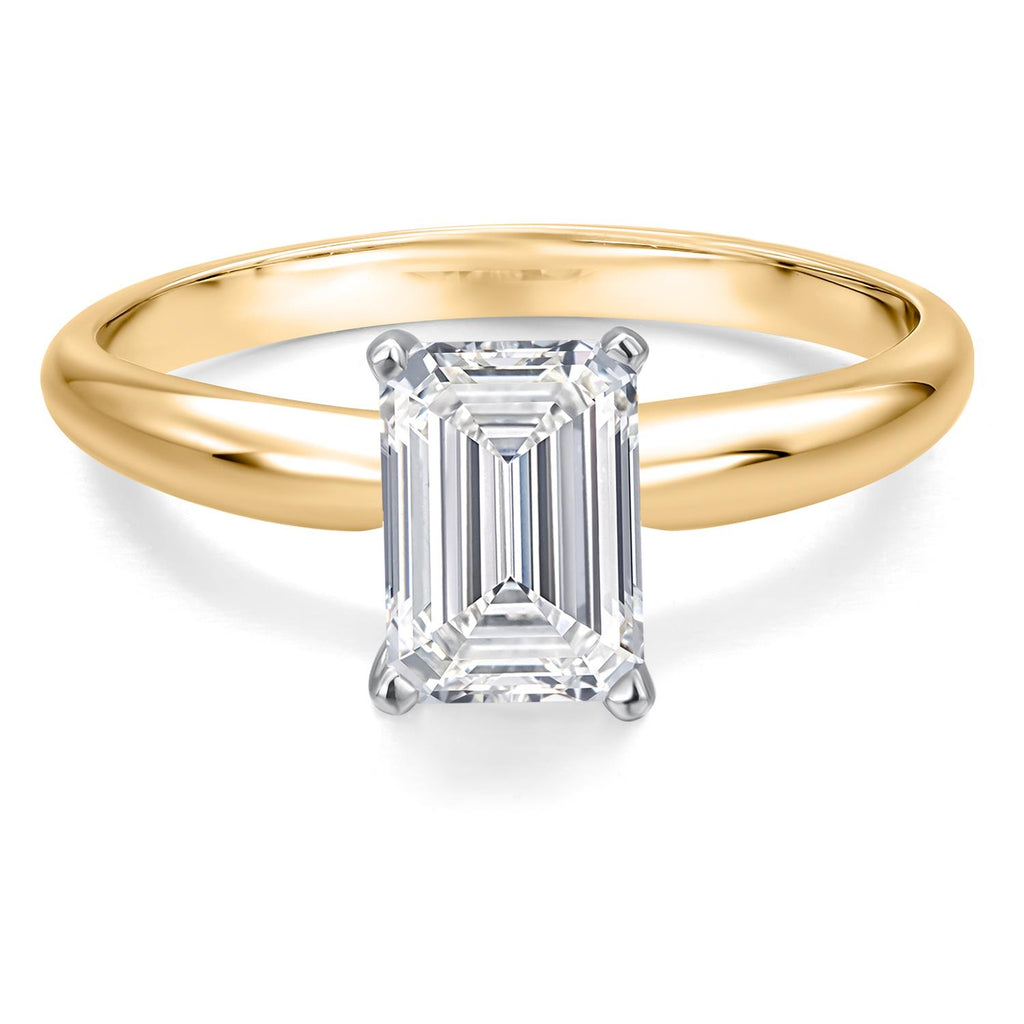 Ring in 14K Two Tone Gold