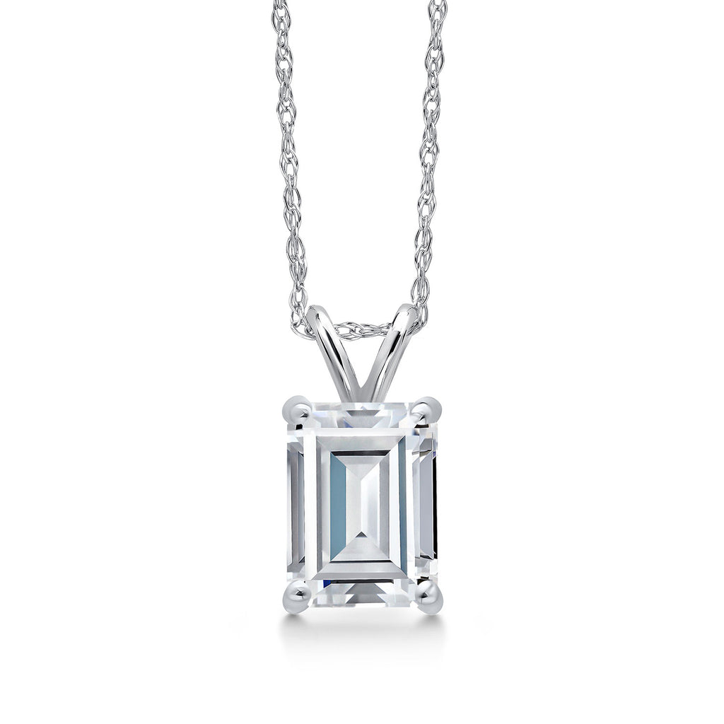 Pendant in 14K White Gold