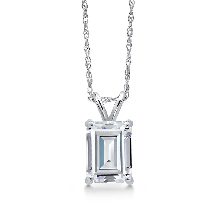 Pendant in 14K White Gold