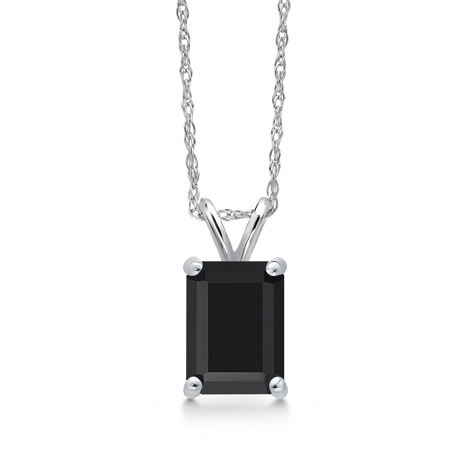 Pendant in 14K White Gold