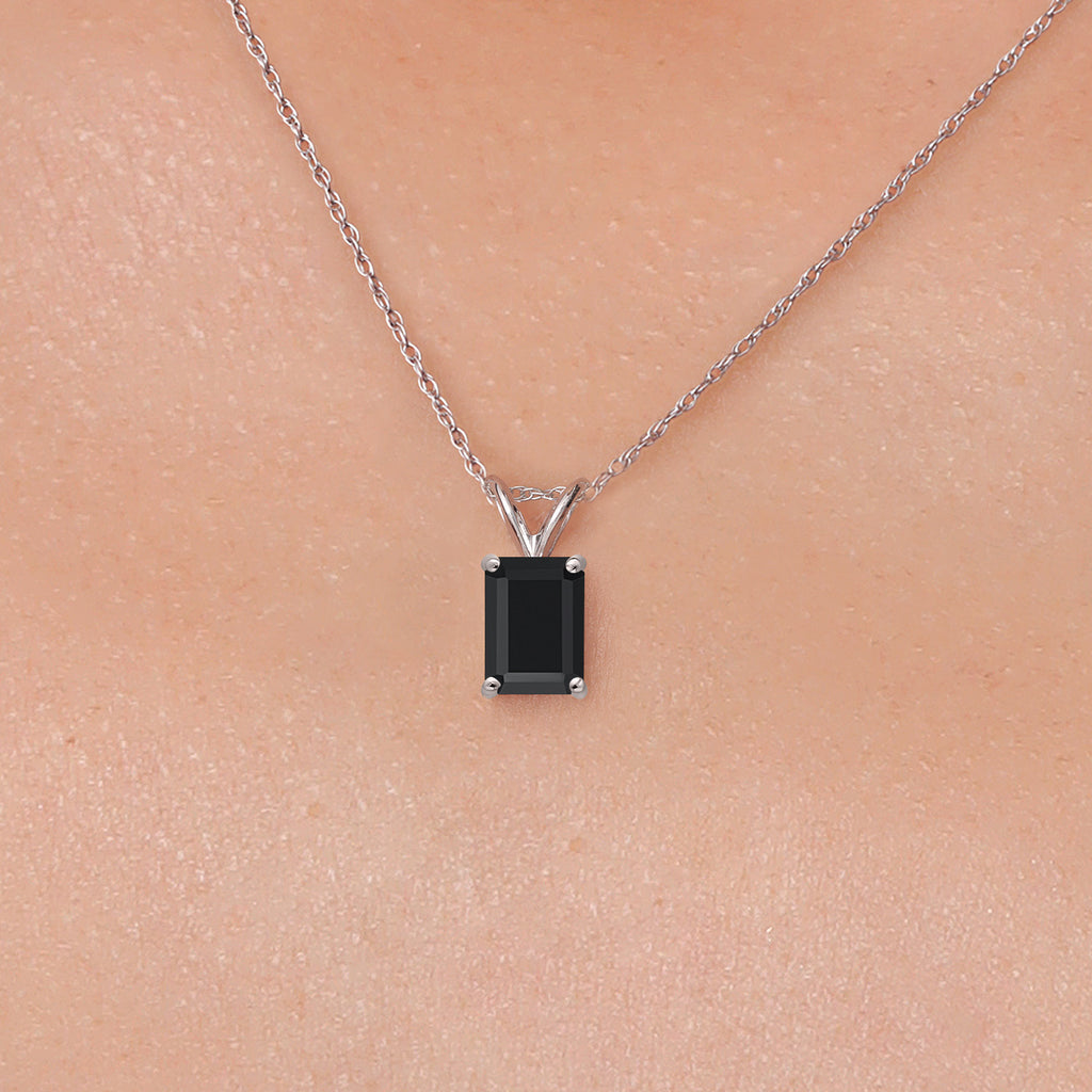 Pendant in 14K White Gold