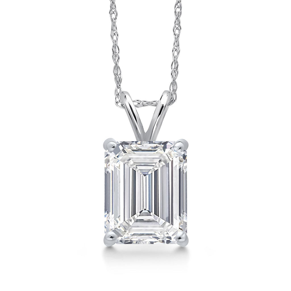 2.00 Carat_White Gold_Pendant in 14K White Gold