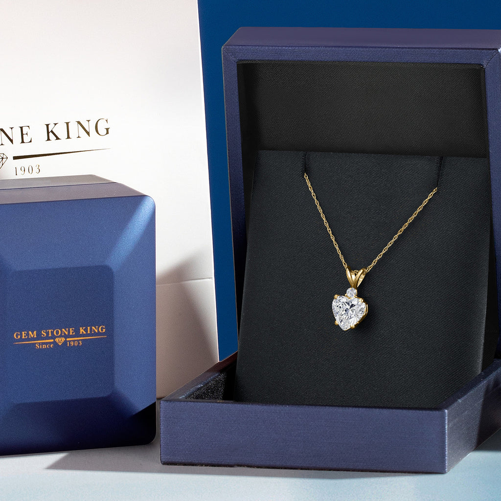 Lab Grown Diamond_Pendant in 14K Yellow Gold