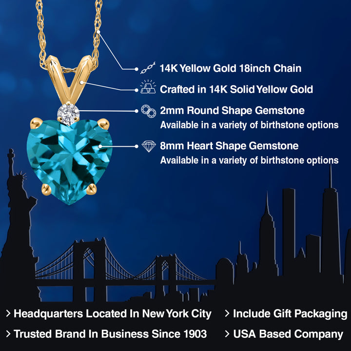 Pendant in 14K Yellow Gold