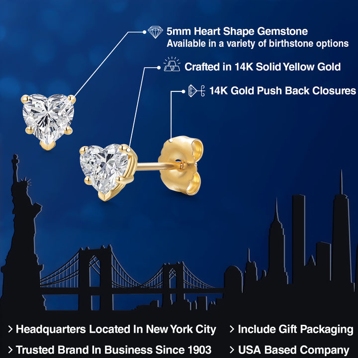 DEF_Earrings in 14K Yellow Gold