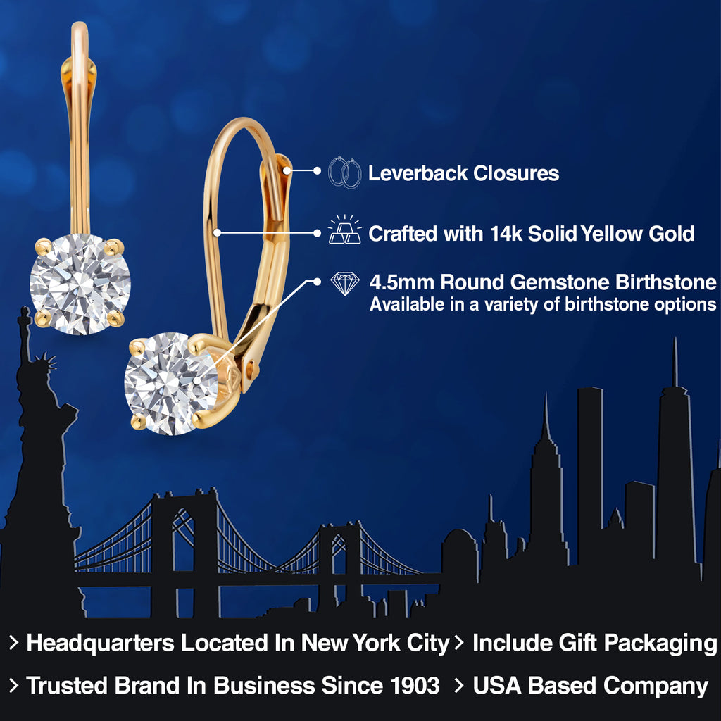 DEF_Earrings in 14K Yellow Gold