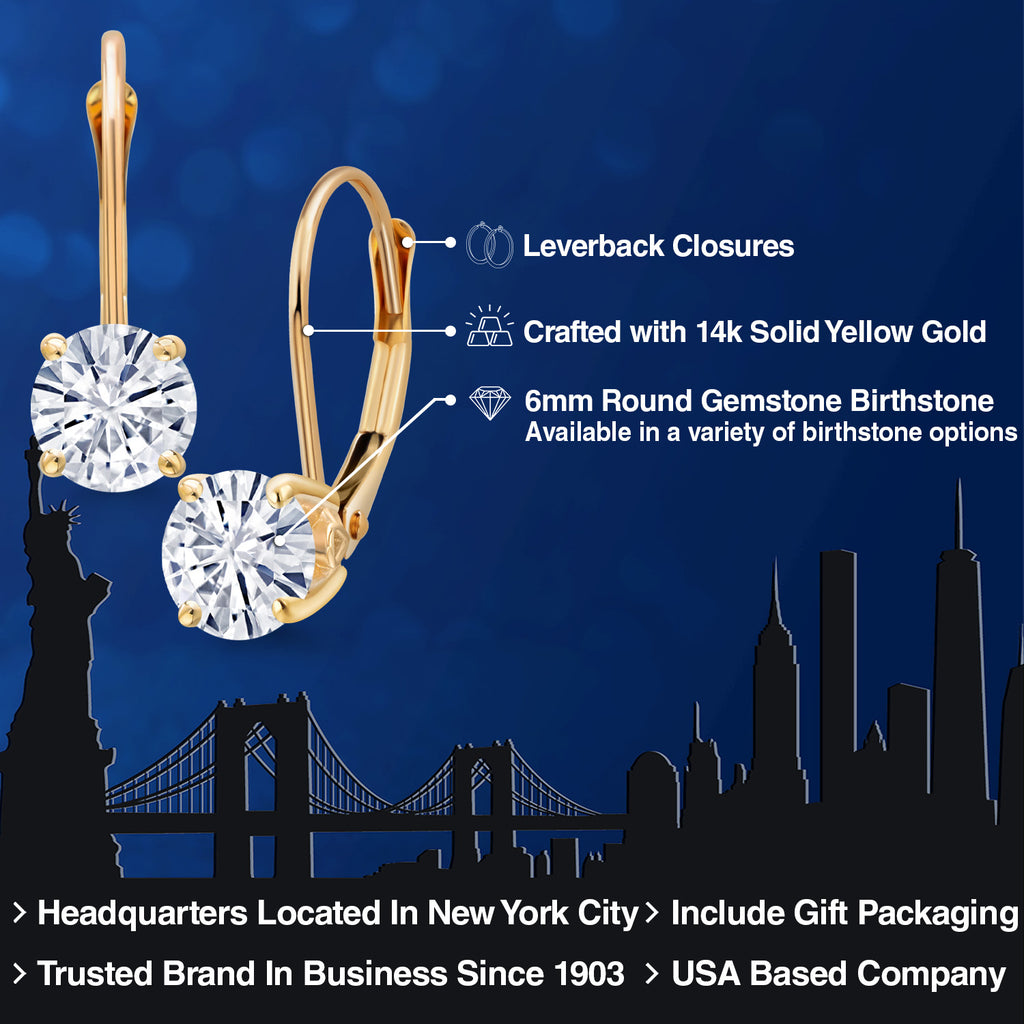 Earrings in 14K Yellow Gold