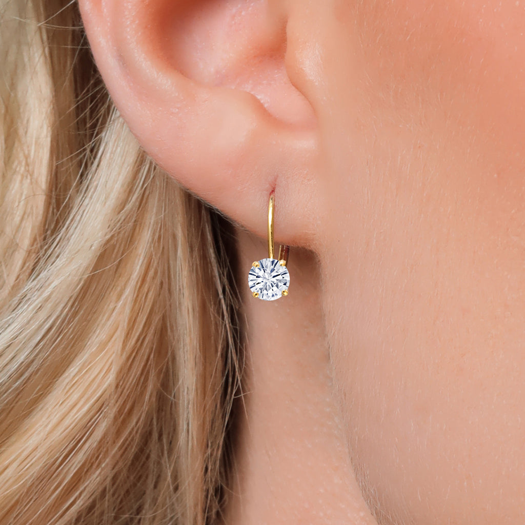 Earrings in 14K Yellow Gold