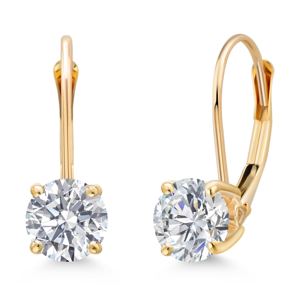 1.50_Earrings in 14K Yellow Gold