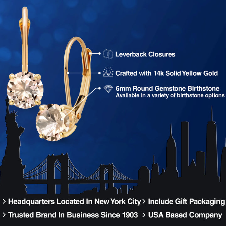 Earrings in 14K Yellow Gold