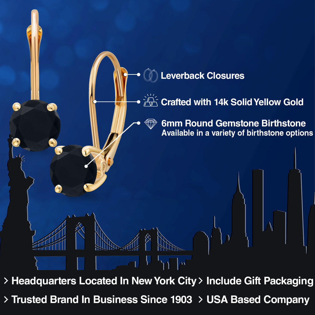 Earrings in 14K Yellow Gold